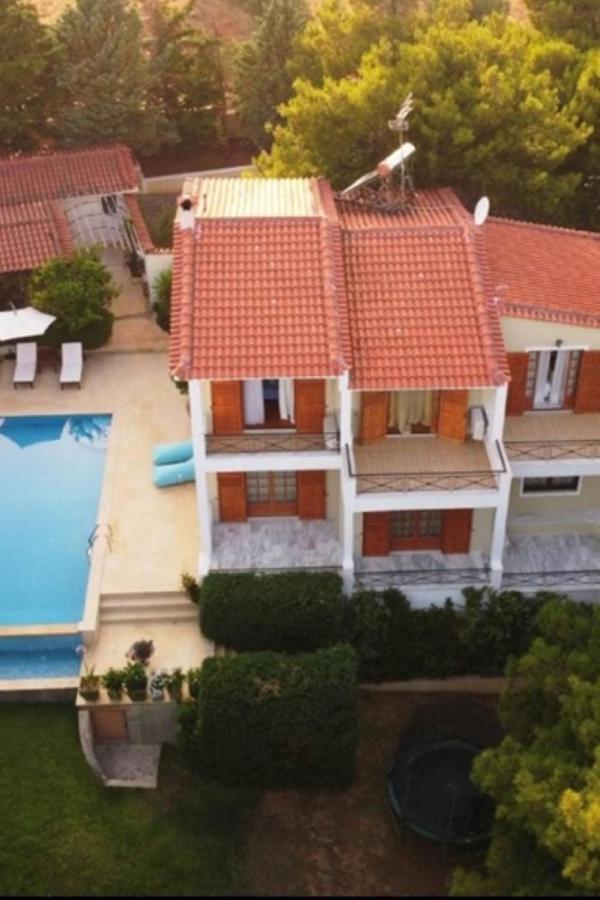 Villa Corina Near The Airport Kouvarás Dış mekan fotoğraf