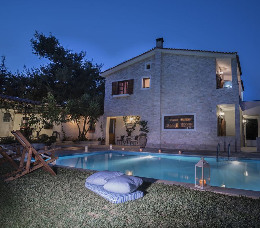 Villa Corina Near The Airport Kouvarás Dış mekan fotoğraf
