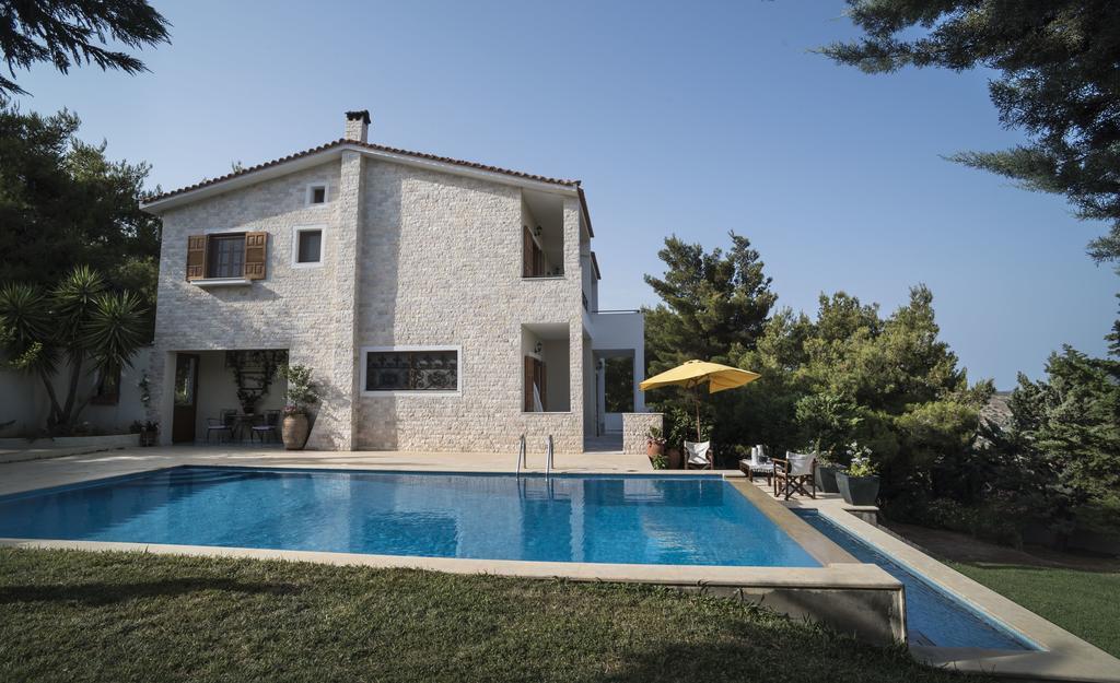 Villa Corina Near The Airport Kouvarás Dış mekan fotoğraf
