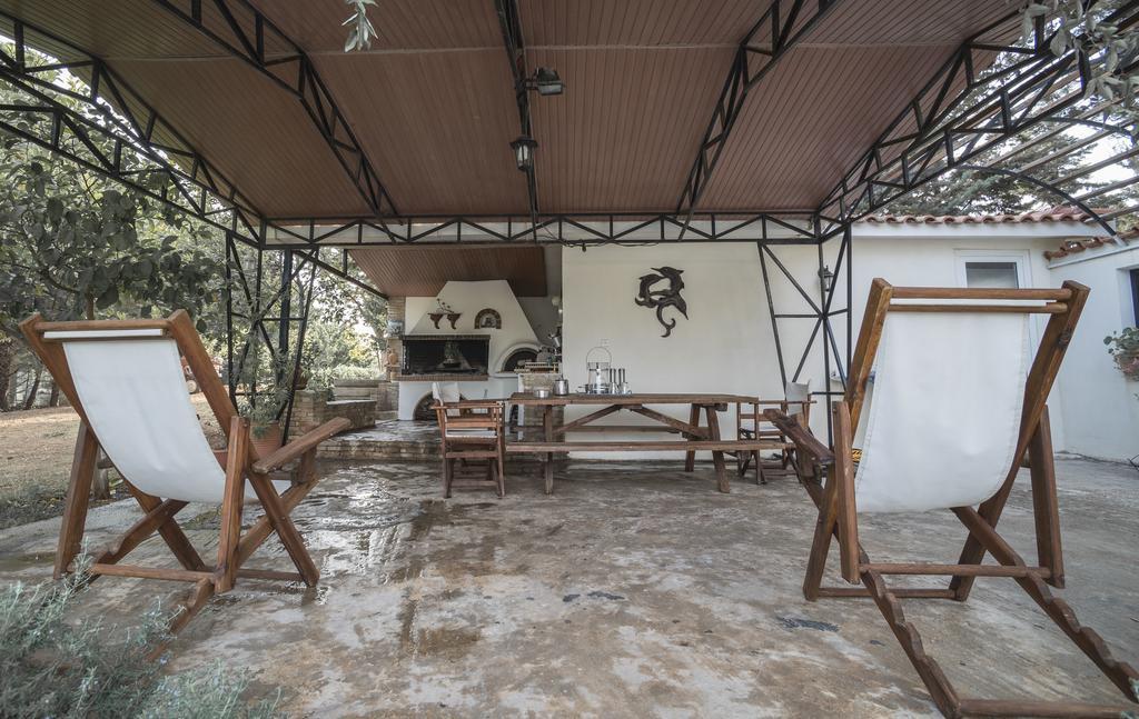 Villa Corina Near The Airport Kouvarás Dış mekan fotoğraf